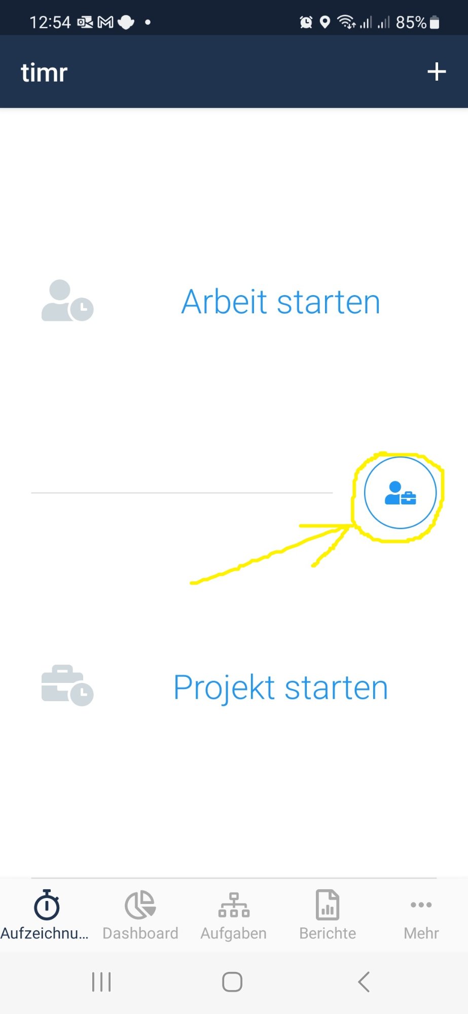 Ekran główny Android